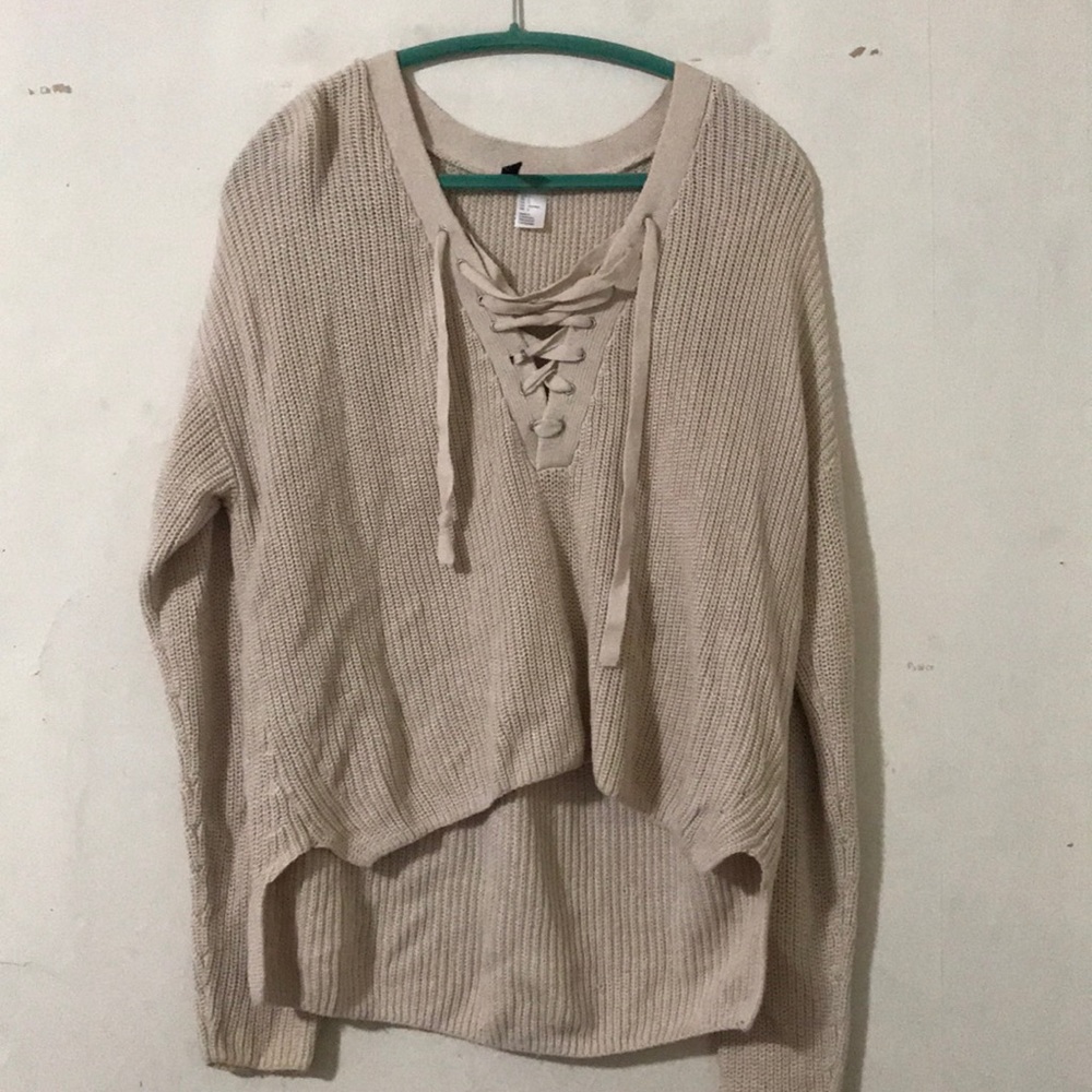 Brown sweater